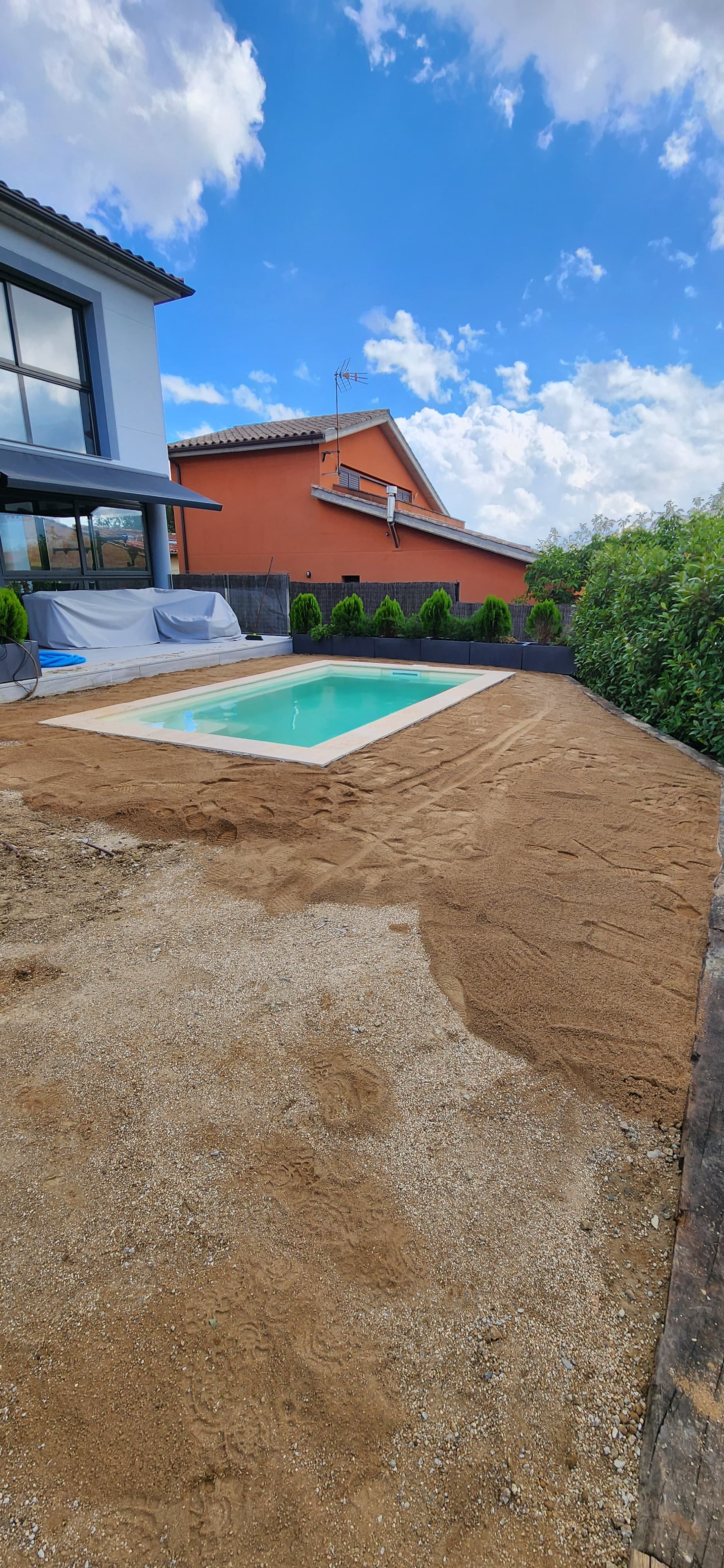 Piscina abans de la intervenció