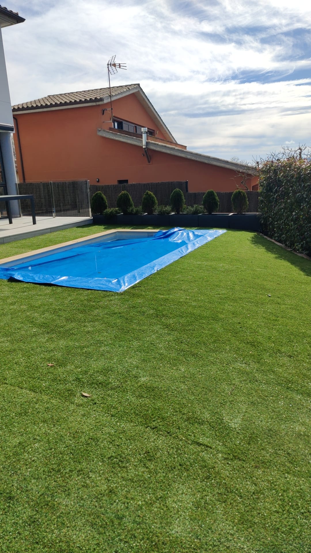 Piscina després de la intervenció